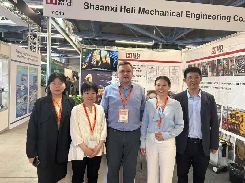陜西赫力機械閃耀2025俄羅斯新庫茲涅茨克國際礦業(yè)展